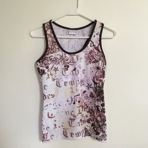 racer back work out tank